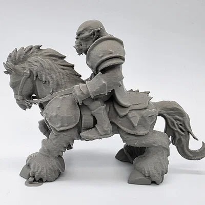 Mô hình Orc cưỡi ngựa chiến