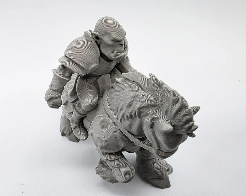 Mô hình Orc cưỡi ngựa chiến - Image 5