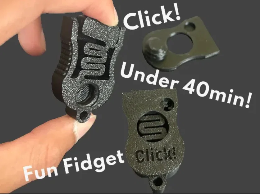 Mô hình Fidget Clicker - Đồ chơi xả stress nhỏ gọn in 3D - Image 1