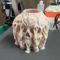 Bình Hoa Hình Đầu Lâu Họa Tiết Hoa Văn (Floral Skull Vase) - Thumbnail 7