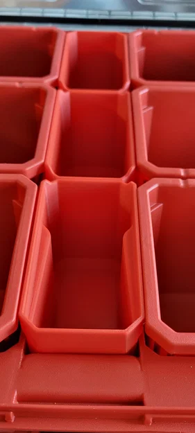 Bộ khay chứa đồ gắn rãnh giữa tương thích với Milwaukee Packout Organizer - Image 2