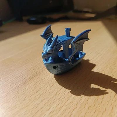 Dragon Benchy: Mô hình thuyền rồng 3D độc đáo cho máy in của bạn