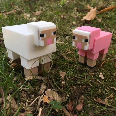 Mô hình Cừu Minecraft (Minecraft Sheep)