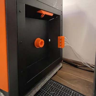 Giá đỡ ống Bowden (PTFE) gắn hông cho Prusa Core One (Sẵn sàng cho INDX)