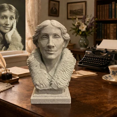 Virginia Woolf (Adeline Virginia Alexandra Stephen) – Tượng bán thân
