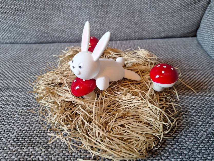 Tacco, chú thỏ mệt mỏi / Freddy thỏ linh hoạt / Alfred thỏ khớp nối - Image 5