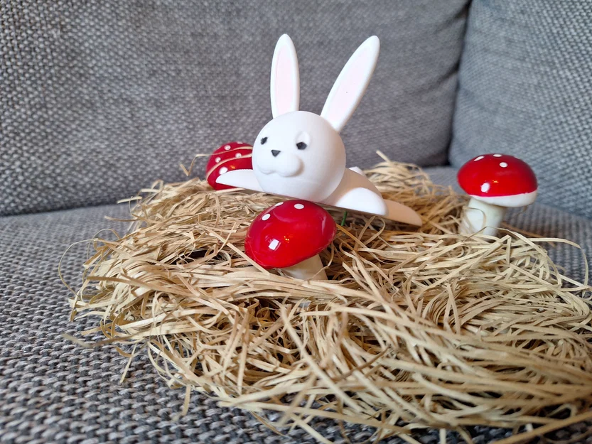 Tacco, chú thỏ mệt mỏi / Freddy thỏ linh hoạt / Alfred thỏ khớp nối - Image 6