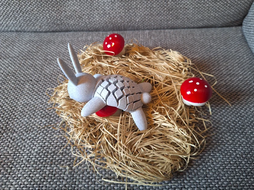 Tacco, chú thỏ mệt mỏi / Freddy thỏ linh hoạt / Alfred thỏ khớp nối - Image 8