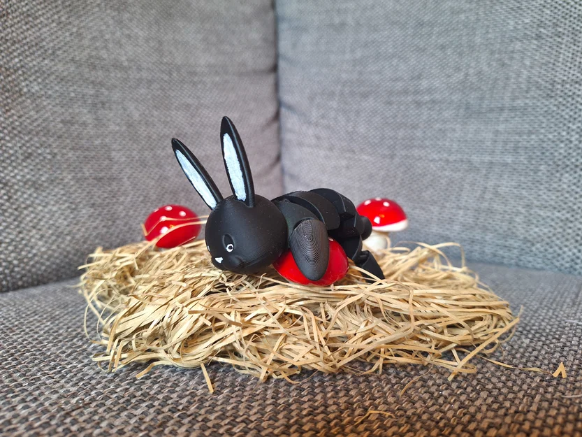 Tacco, chú thỏ mệt mỏi / Freddy thỏ linh hoạt / Alfred thỏ khớp nối - Image 9