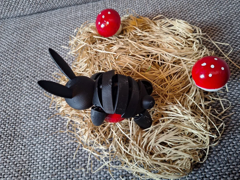 Tacco, chú thỏ mệt mỏi / Freddy thỏ linh hoạt / Alfred thỏ khớp nối - Image 10