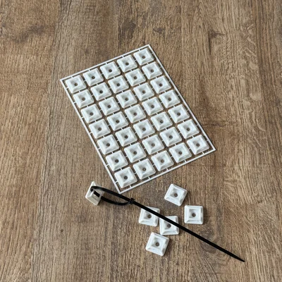 Bộ giá đỡ dây rút (Cable Zip Tie Mount kit card)