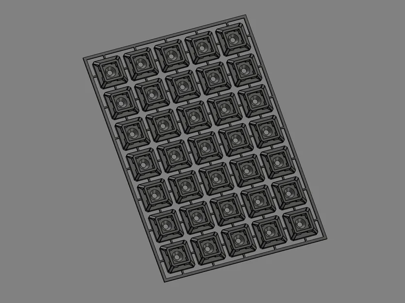 Bộ giá đỡ dây rút (Cable Zip Tie Mount kit card) - Image 3