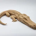 Mô hình cá sấu (Alligator) - Không cần Support - Thumbnail 2
