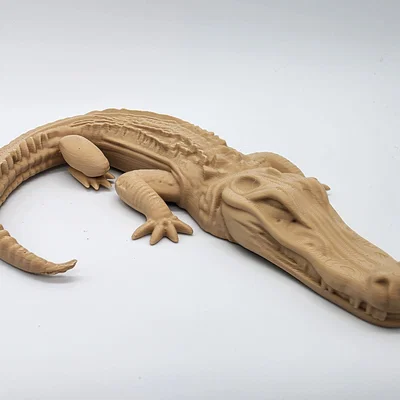 Mô hình cá sấu (Alligator) - Không cần Support