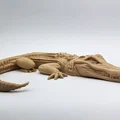 Mô hình cá sấu (Alligator) - Không cần Support - Thumbnail 3