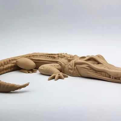 Mô hình cá sấu (Alligator) - Không cần Support