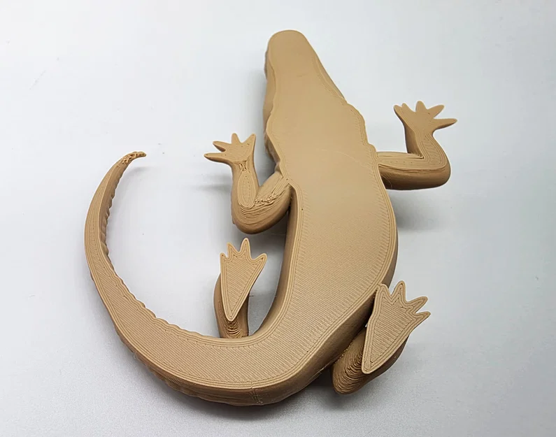 Mô hình cá sấu (Alligator) - Không cần Support - Image 7