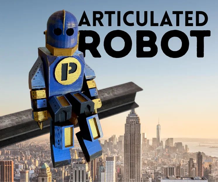 Mô hình Robot cử động linh hoạt (Articulated Robot) cho máy in 3D - Image 1