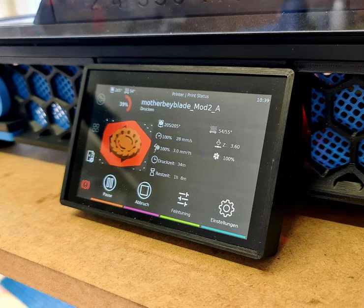 Ngàm gắn màn hình TFT 5 inch cho Voron 2.4 - BTT 2.0 PITFT50 - Image 1