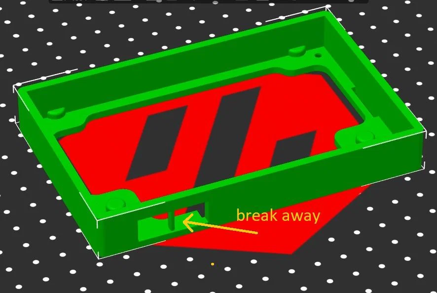 Ngàm gắn màn hình TFT 5 inch cho Voron 2.4 - BTT 2.0 PITFT50 - Image 2