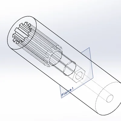 Đầu chuyển máy khoan cho trục sơ cấp hộp số Ax15