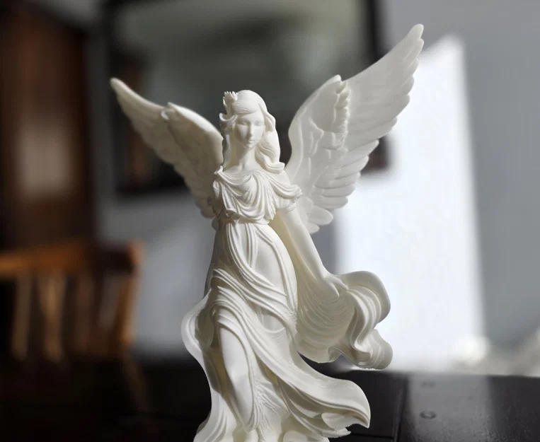 Tượng Nữ Thần Chiến Thắng Cổ Điển Có Cánh - Image 3