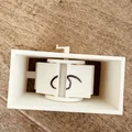Mô hình bảng hiển thị số cơ học Split Flap Display in 3D - Thumbnail 4