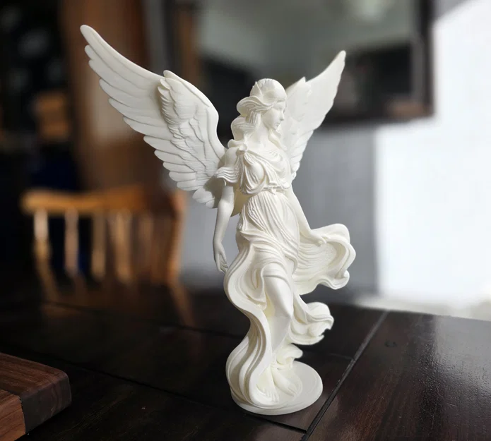 Tượng Nữ Thần Chiến Thắng Cổ Điển Có Cánh - Image 4