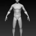 Mô hình cơ sở nam giới (Male Base Mesh) chuẩn cho điêu khắc 3D - Thumbnail 1