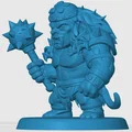 Mô hình nhân vật Grune phong cách Chibi in 3D cực chất - Thumbnail 2