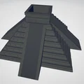 Mô hình 3D kim tự tháp Aztec dành cho in ấn - Thumbnail 5