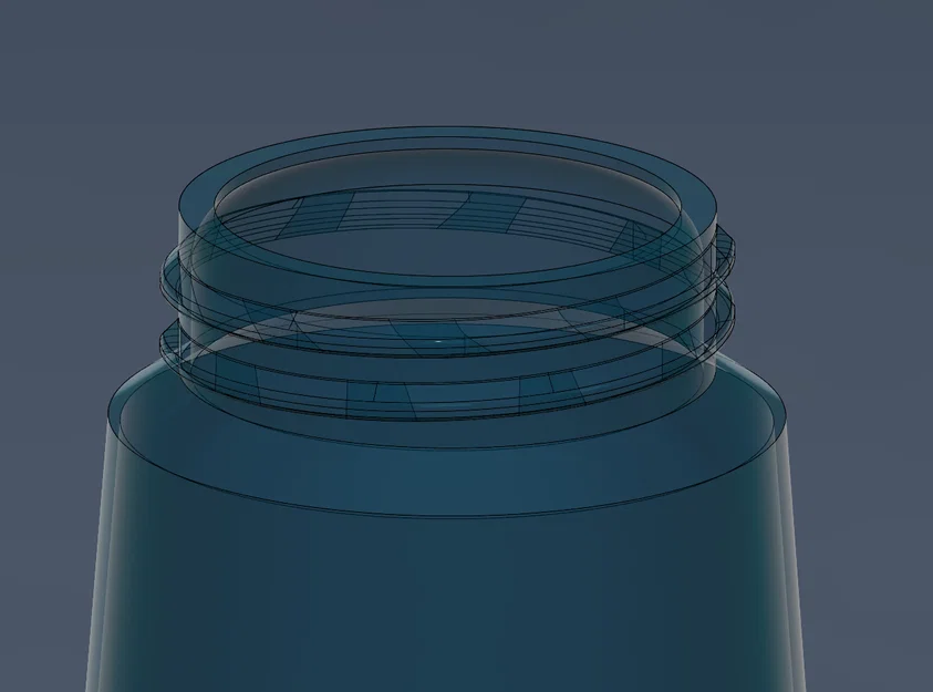 Mô hình chai đựng nước sốt (Dip Bottle) chuẩn SP-410 - Image 7