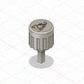 Núm vặn tủ RV họa tiết lửa trại độc đáo (RV Cabinet Knob) - Thumbnail 1
