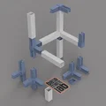 Bộ khớp nối mô-đun 2020 1.5mm cho khung cơ khí DIY - Thumbnail 1
