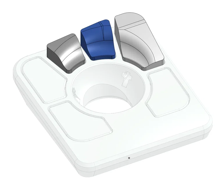 Nút bấm đôn cao cho Ploopy Adept - Image 3