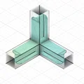 Bộ khớp nối mô-đun 2020 1.5mm cho khung cơ khí DIY - Thumbnail 13