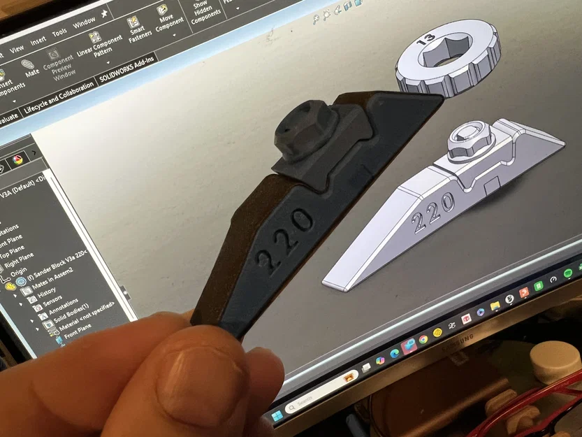 Dụng cụ chà nhám chi tiết 13mm - Image 1