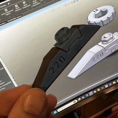 Dụng cụ chà nhám chi tiết 13mm