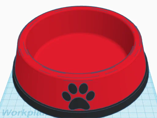 Mẫu in 3D tô đựng nước cho thú cưng xinh xắn và tiện dụng - Image 1