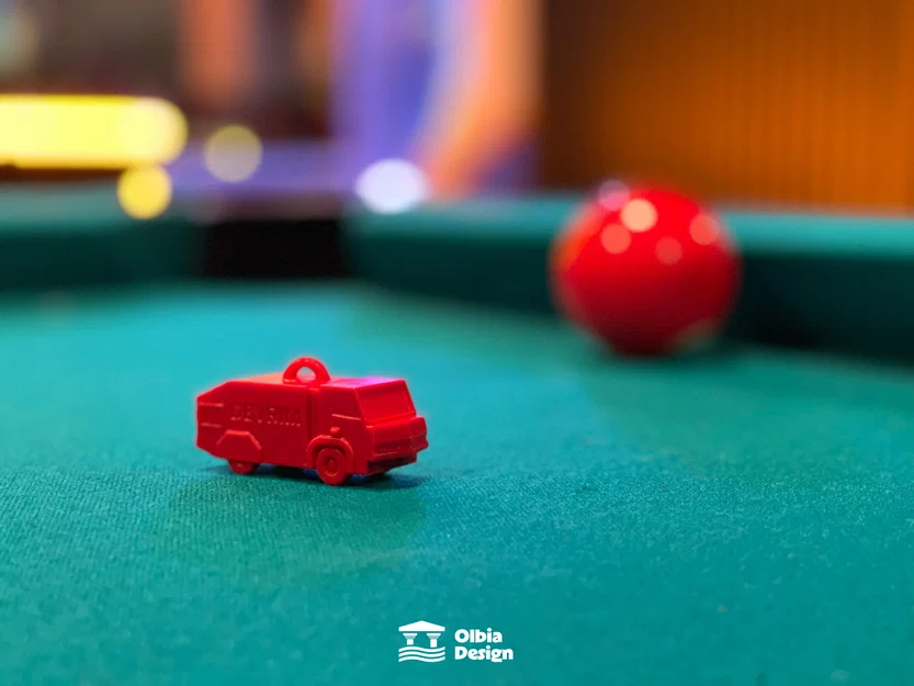 Móc khóa xe kiểm soát bạo động DevrimSu TOMA - Image 1