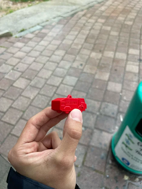 Móc khóa xe kiểm soát bạo động DevrimSu TOMA - Image 3