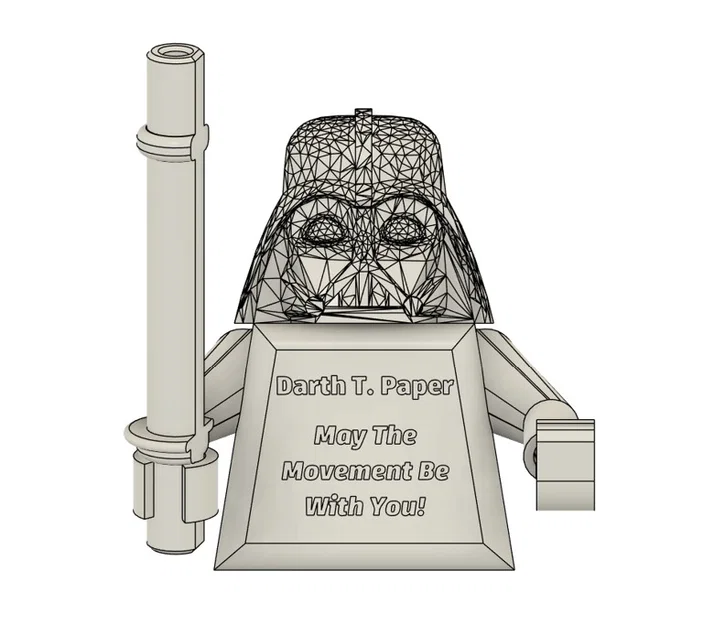 Giá treo giấy vệ sinh Darth Vader - Độc đáo phong cách Star Wars - Image 5