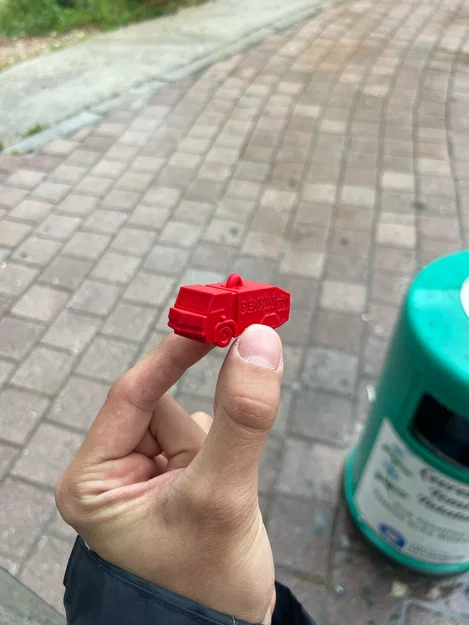 Móc khóa xe kiểm soát bạo động DevrimSu TOMA - Image 5