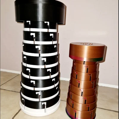 Ghế đôn thông minh có thể kéo và xoay