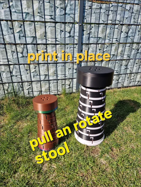 Ghế đôn thông minh có thể kéo và xoay - Image 3