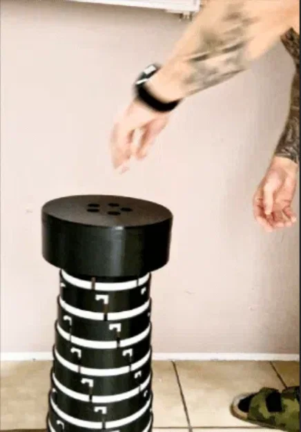 Ghế đôn thông minh có thể kéo và xoay - Image 4