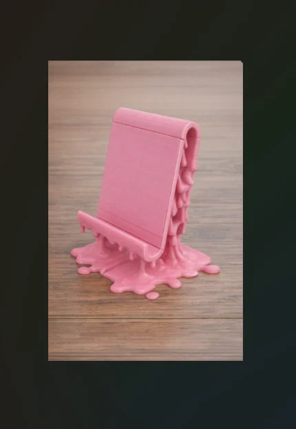 Đế giữ điện thoại 3D Melting Phone Stand độc đáo - Image 1