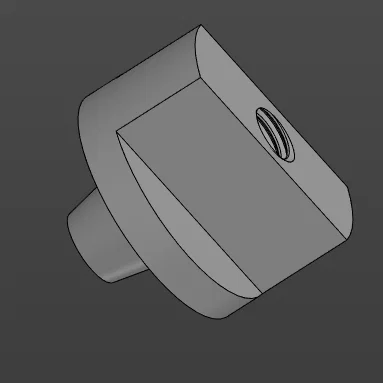 Đai ốc M8 in 3D thay thế cho bệ ngồi toilet - Bền và dễ lắp đặt