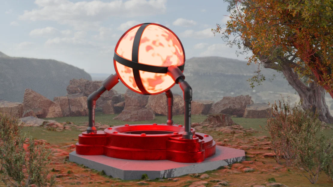 Mô hình Magical Ball in Air (Iron Curtain) từ Red Alert - Image 4