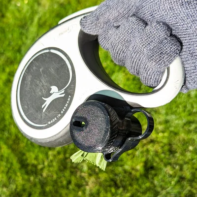 [Cải tiến] Hộp đựng túi hốt phân cho dây dắt Flexi - Nhỏ gọn, bền bỉ